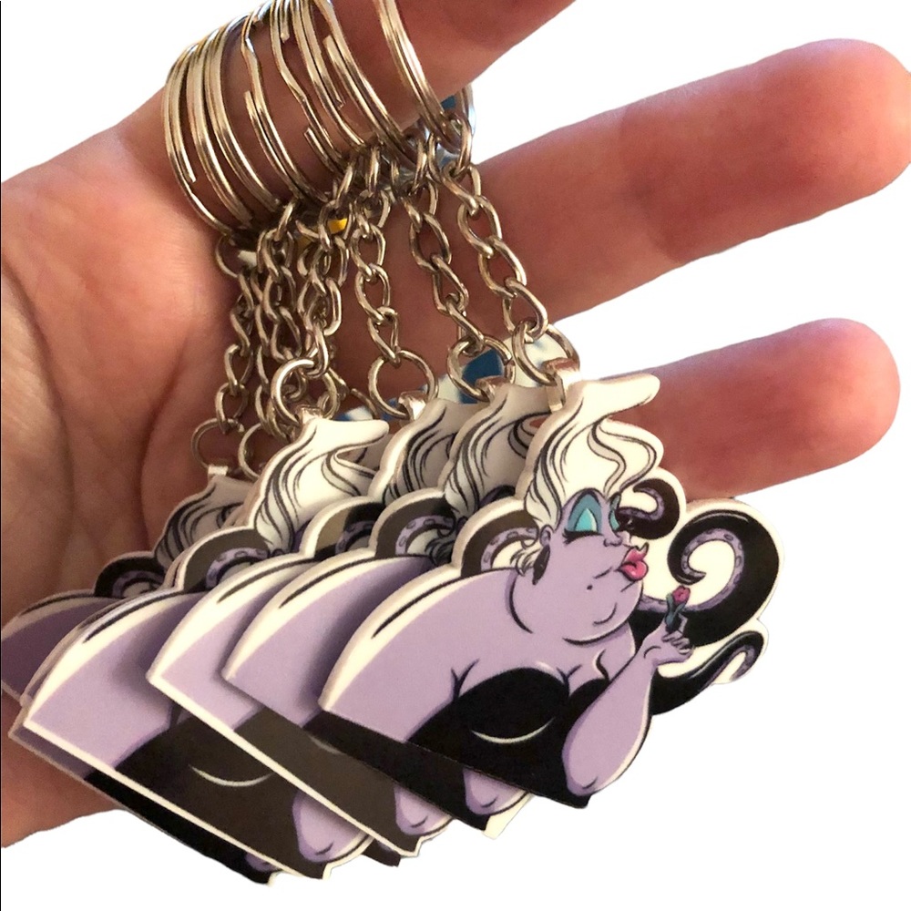 Ursula The Seawitch Keychains